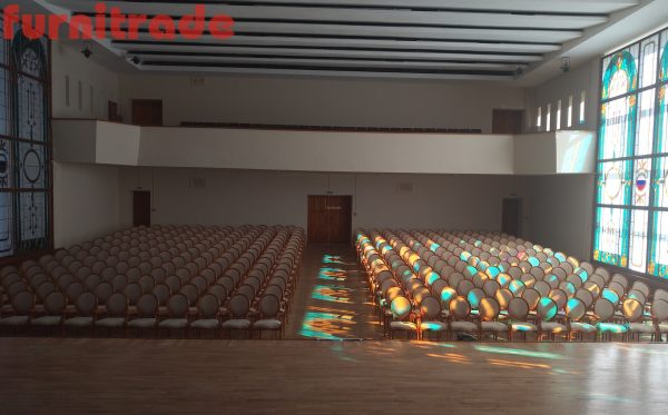 Театральные кресла  индивидуальной разработки в Муниципальный концертный зал органной и камерной музыки г. Краснодар от производителя Furnitrade