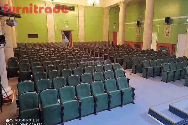 Тульский драмтеатр в г. Новомосковск, театральные кресла Люксор