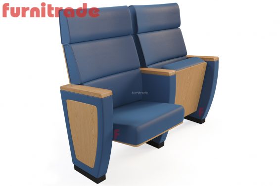 Театральные кресла Империал PU в эко коже от производителя Фурнитрейд