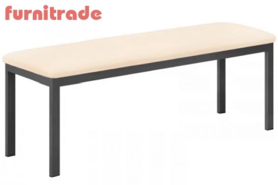 Банкетка мягкая на металлическом каркасе купить